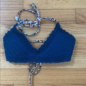 Knit Halter Bikini Set